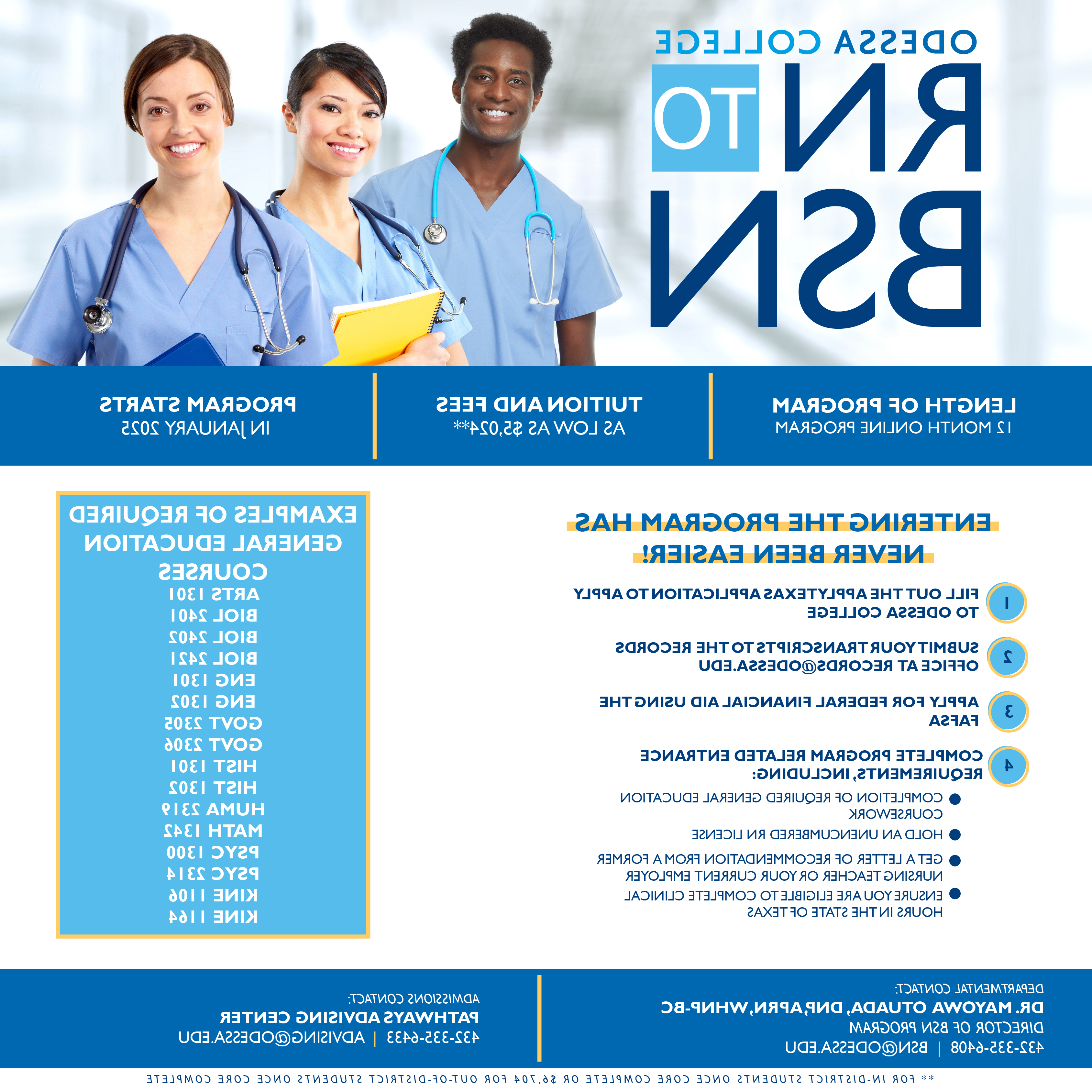 Bachelor of Science in Nursing applications are now open